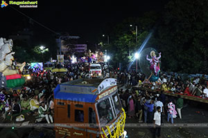 Ganesh Immersion 2025 at Tank Bund, Hyderabad