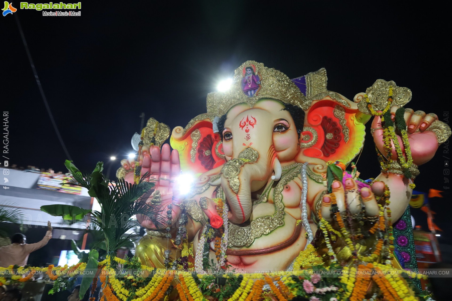Ganesh Immersion 2025 at Tank Bund, Hyderabad