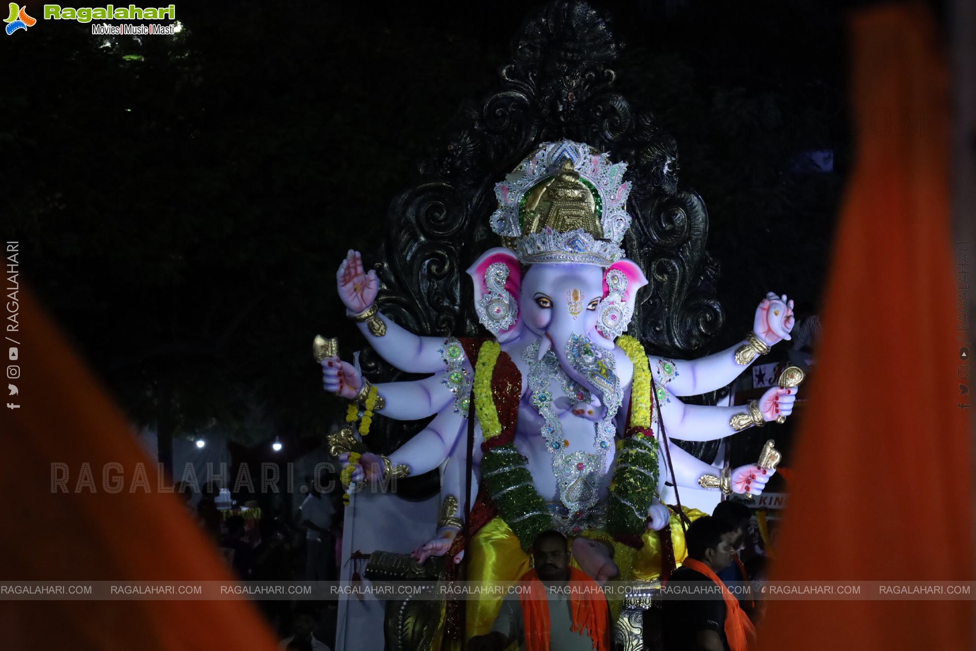 Ganesh Immersion 2025 at Tank Bund, Hyderabad