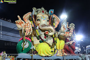 Ganesh Immersion 2025 at Tank Bund, Hyderabad