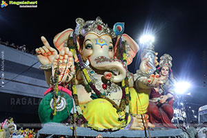 Ganesh Immersion 2025 at Tank Bund, Hyderabad