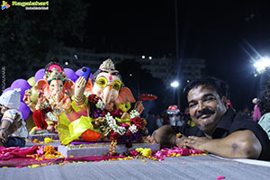 Ganesh Immersion 2025 at Tank Bund, Hyderabad
