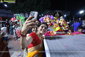 Ganesh Immersion 2025 at Tank Bund, Hyderabad