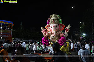 Ganesh Immersion 2025 at Tank Bund, Hyderabad