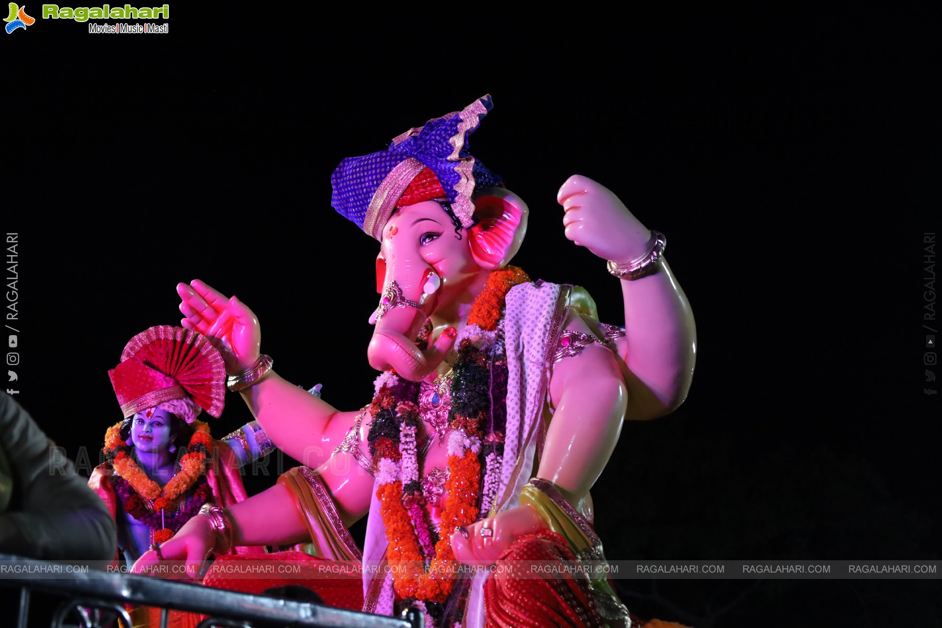 Ganesh Immersion 2025 at Tank Bund, Hyderabad