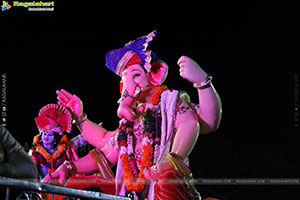 Ganesh Immersion 2025 at Tank Bund, Hyderabad