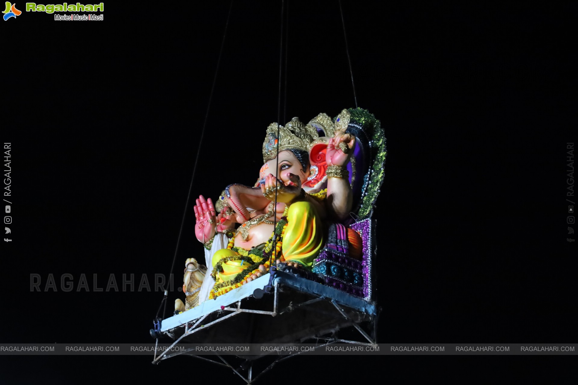 Ganesh Immersion 2025 at Tank Bund, Hyderabad
