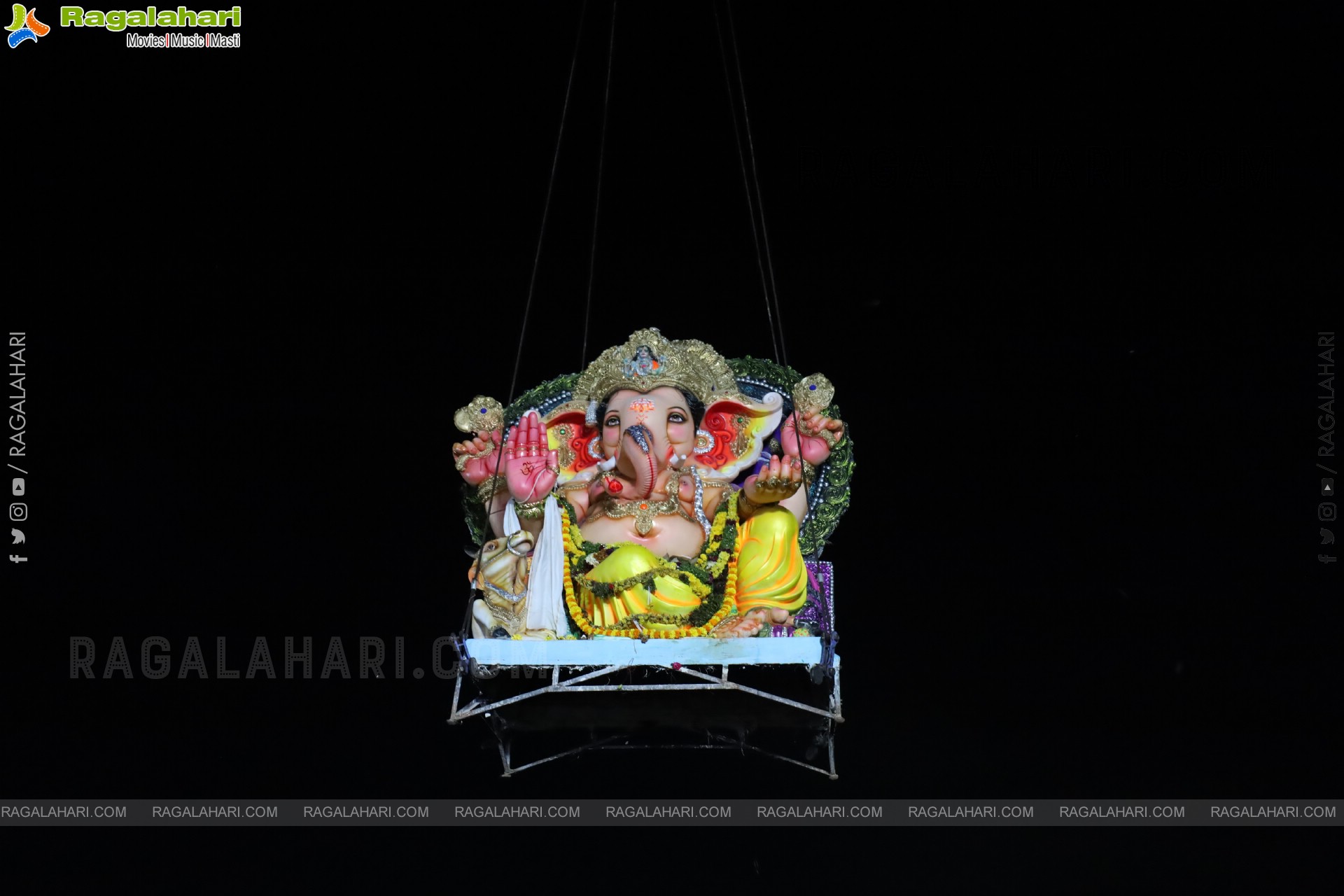 Ganesh Immersion 2025 at Tank Bund, Hyderabad