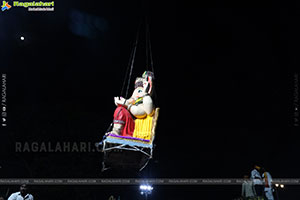Ganesh Immersion 2025 at Tank Bund, Hyderabad