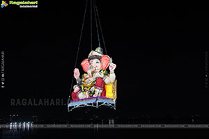 Ganesh Immersion 2025 at Tank Bund, Hyderabad
