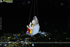 Ganesh Immersion 2025 at Tank Bund, Hyderabad
