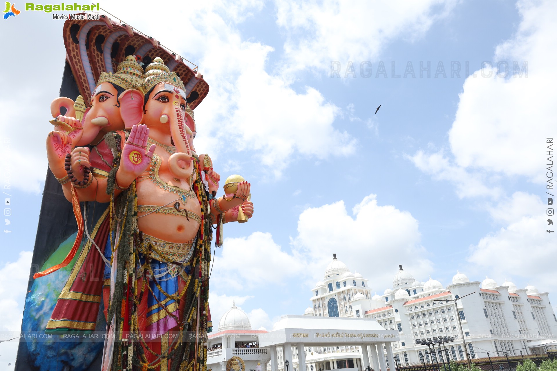 Khairatabad Ganesh Nimajjanam 2025 at Tank Bund in Hyderabad	