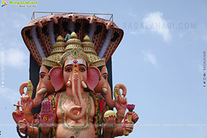 Khairatabad Ganesh Nimajjanam 2025 at Tank Bund in Hyderabad