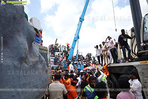 Khairatabad Ganesh Nimajjanam 2025 at Tank Bund in Hyderabad