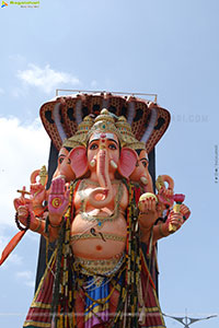 Khairatabad Ganesh Nimajjanam 2025 at Tank Bund in Hyderabad