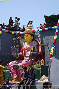 Khairatabad Ganesh Nimajjanam 2025 at Tank Bund in Hyderabad