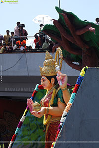 Khairatabad Ganesh Nimajjanam 2025 at Tank Bund in Hyderabad