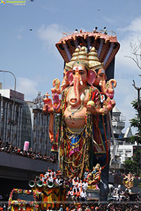 Khairatabad Ganesh Nimajjanam 2025 at Tank Bund in Hyderabad