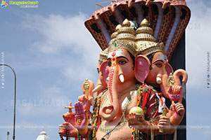 Khairatabad Ganesh Nimajjanam 2025 at Tank Bund in Hyderabad