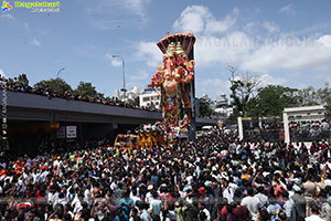 Khairatabad Ganesh Nimajjanam 2025 at Tank Bund in Hyderabad