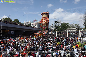 Khairatabad Ganesh Nimajjanam 2025 at Tank Bund in Hyderabad
