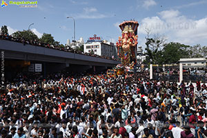 Khairatabad Ganesh Nimajjanam 2025 at Tank Bund in Hyderabad