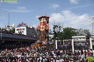 Khairatabad Ganesh Nimajjanam 2025 at Tank Bund in Hyderabad