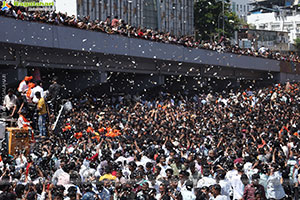 Khairatabad Ganesh Nimajjanam 2025 at Tank Bund in Hyderabad