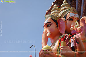 Khairatabad Ganesh Nimajjanam 2025 at Tank Bund in Hyderabad