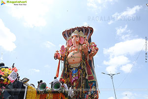 Khairatabad Ganesh Nimajjanam 2025 at Tank Bund in Hyderabad