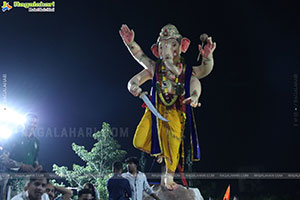 Lord Ganesh Immersion Procession 2026 at Tank Bund, Hyd