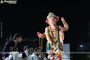 Lord Ganesh Immersion Procession 2026 at Tank Bund, Hyd