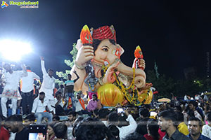 Lord Ganesh Immersion Procession 2026 at Tank Bund, Hyd