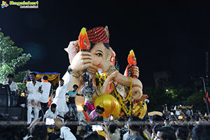 Lord Ganesh Immersion Procession 2026 at Tank Bund, Hyd