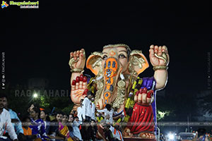 Lord Ganesh Immersion Procession 2026 at Tank Bund, Hyd