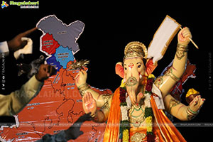 Lord Ganesh Immersion Procession 2026 at Tank Bund, Hyd