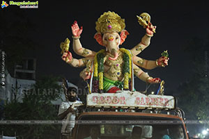 Lord Ganesh Immersion Procession 2026 at Tank Bund, Hyd