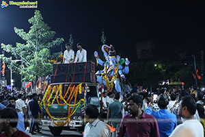 Lord Ganesh Immersion Procession 2026 at Tank Bund, Hyd