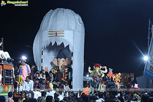Lord Ganesh Immersion Procession 2026 at Tank Bund, Hyd