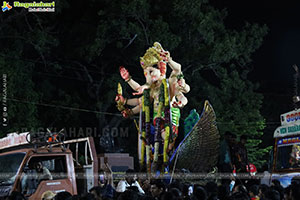 Lord Ganesh Immersion Procession 2026 at Tank Bund, Hyd