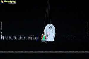 Lord Ganesh Immersion Procession 2026 at Tank Bund, Hyd