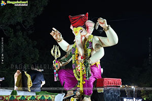 Lord Ganesh Immersion Procession 2026 at Tank Bund, Hyd