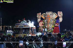 Lord Ganesh Immersion Procession 2026 at Tank Bund, Hyd