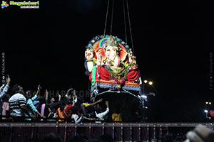 Lord Ganesh Immersion Procession 2026 at Tank Bund, Hyd
