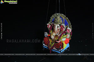 Lord Ganesh Immersion Procession 2026 at Tank Bund, Hyd
