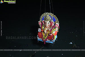 Lord Ganesh Immersion Procession 2026 at Tank Bund, Hyd