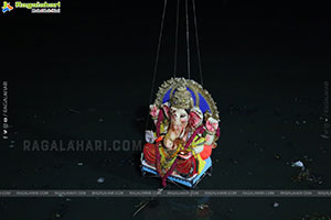 Lord Ganesh Immersion Procession 2026 at Tank Bund, Hyd