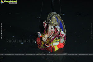 Lord Ganesh Immersion Procession 2026 at Tank Bund, Hyd