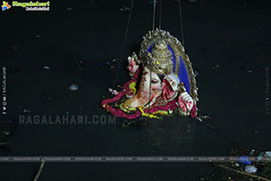 Lord Ganesh Immersion Procession 2026 at Tank Bund, Hyd