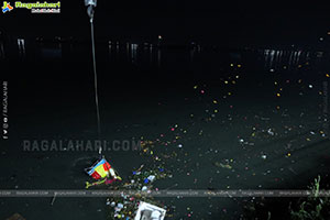 Lord Ganesh Immersion Procession 2026 at Tank Bund, Hyd